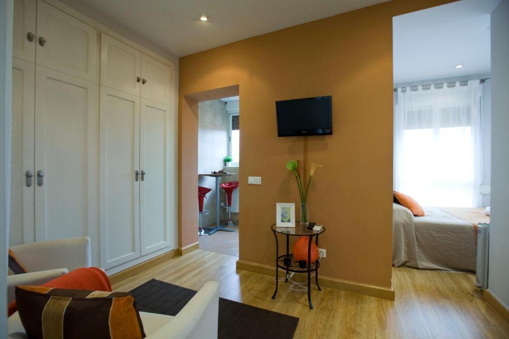 Apartamento Tirso De Molina Madrid Rum bild